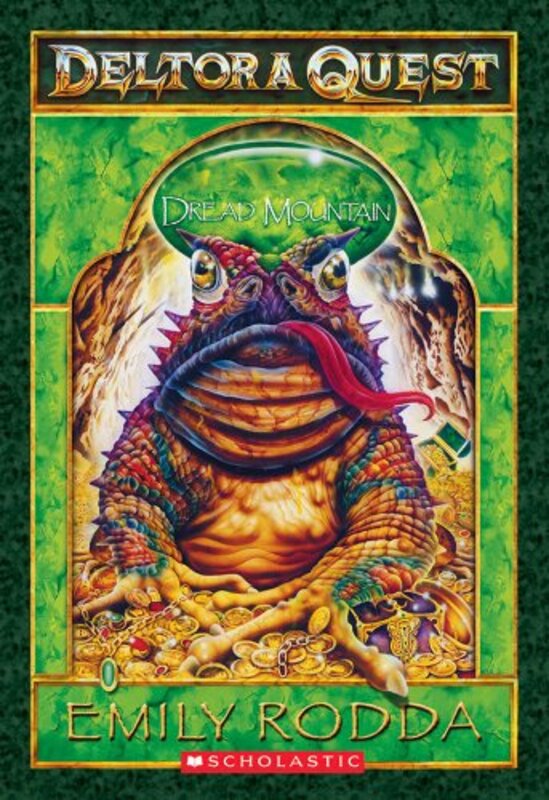 Book cover for "Dread Mountain" by Emily Rodda