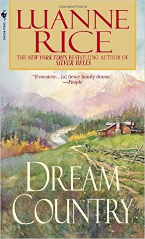 Book cover for "Dream Country" by Luanne Rice
