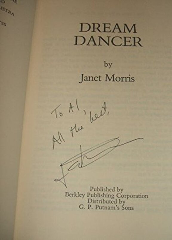 Book cover for "Dream Dancer" by Janet E Morris