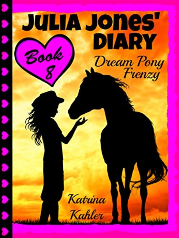 Book cover for "Dream Pony Frenzy" by Katrina Kahler