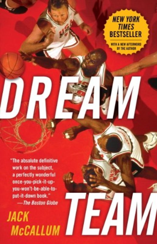 Book cover for "Dream Team" by Jack McCallum