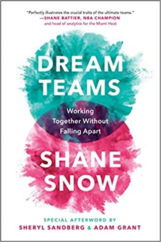Book cover for "Dream Teams" by Shane Snow