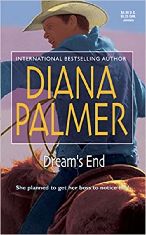 Book cover for "Dream's End" by Diana Palmer