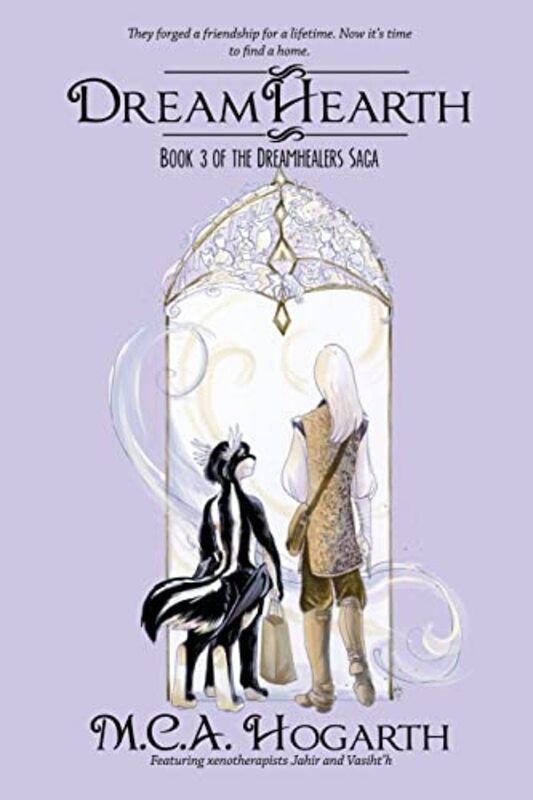 Book cover for "Dreamhearth" by MCA Hogarth