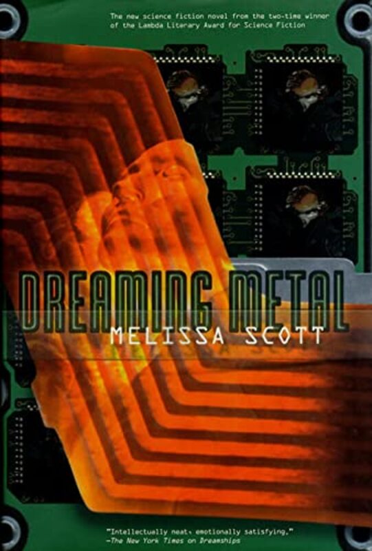 Book cover for "Dreaming Metal" by Melissa Scott