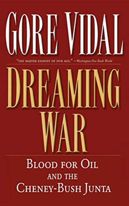 Book cover for "Dreaming War" by Gore Vidal