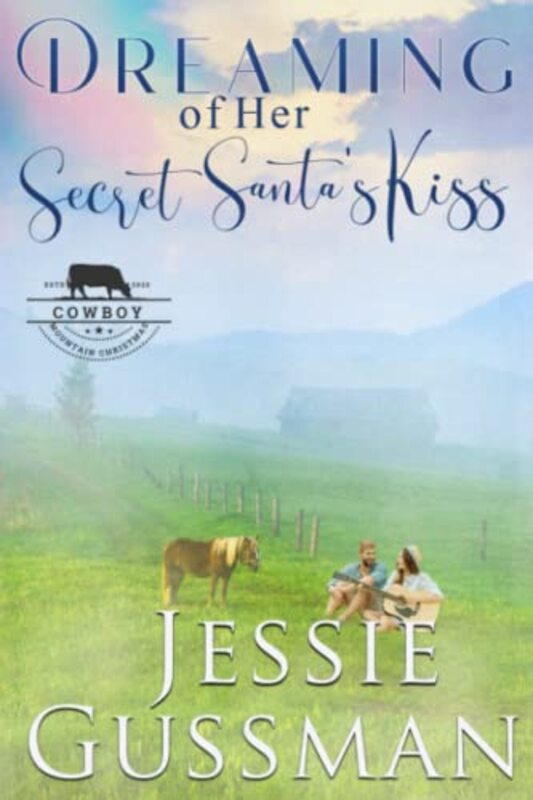Book cover for "Dreaming of Her Secret Santa's Kiss" by Jessie Gussman
