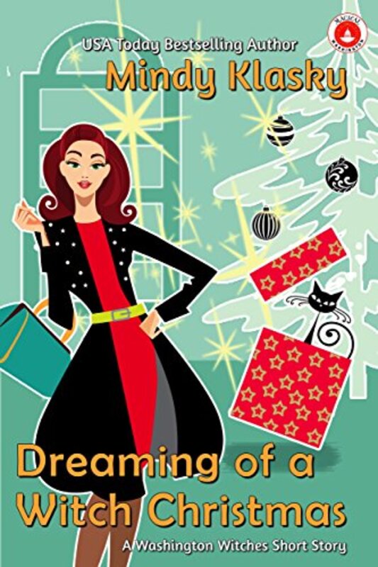 Book cover for "Dreaming of a Witch Christmas" by Mindy Klasky