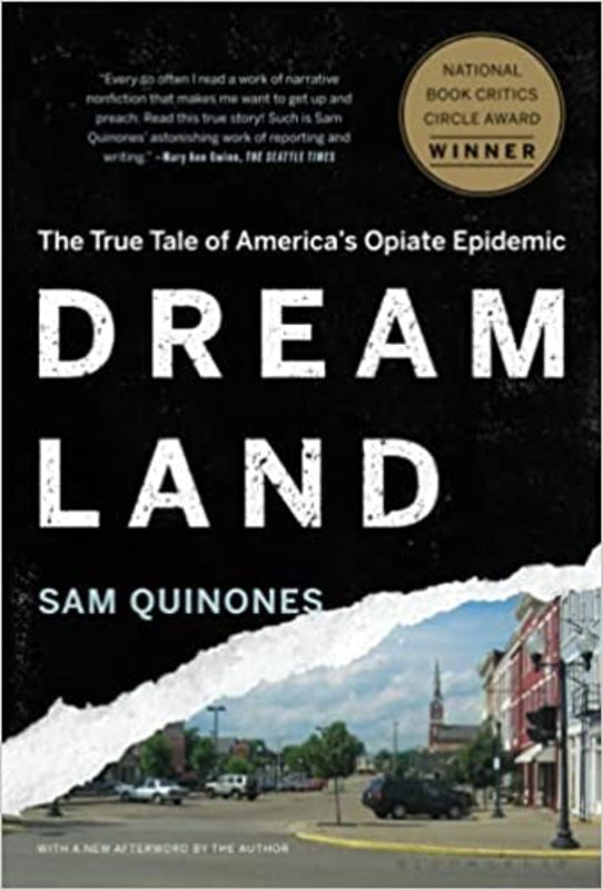 Book cover for "Dreamland" by Sam Quinones