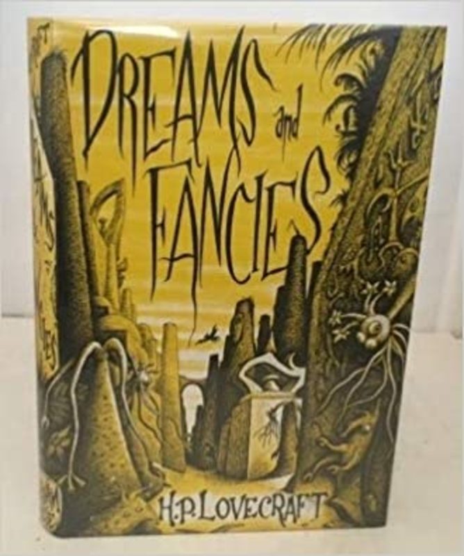 Book cover for "Dreams and Fancies" by H. P. Lovecraft