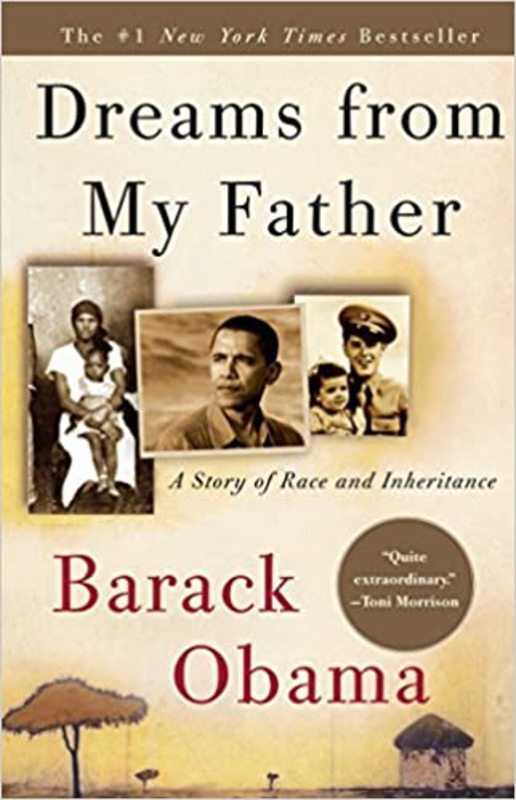 Book cover for "Dreams from My Father"
