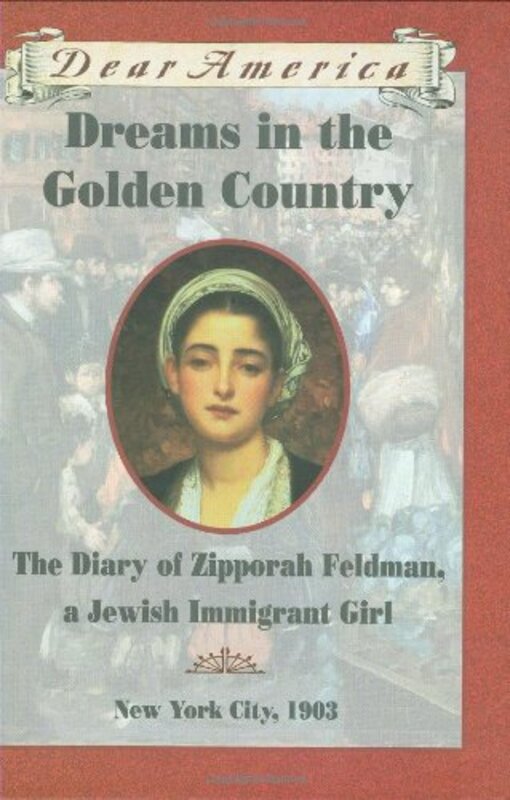 Book cover for "Dreams in the Golden Country" by Kathryn Lasky
