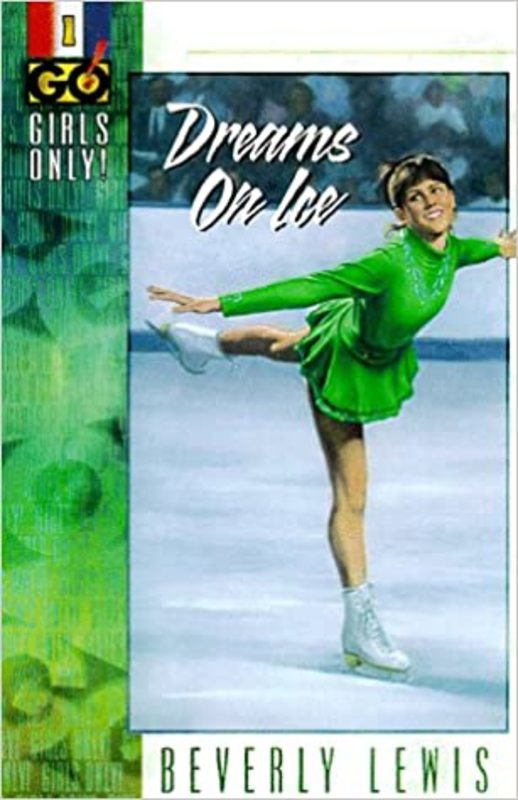 Book cover for "Dreams on Ice" by Beverly Lewis