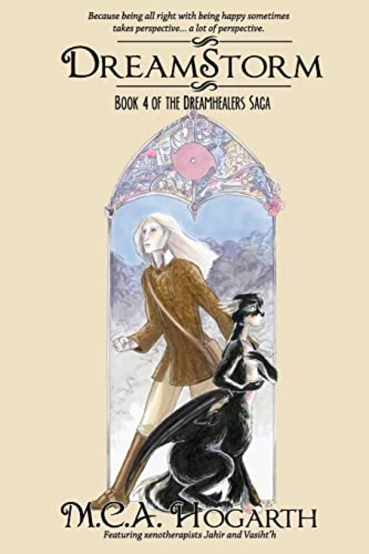 Book cover for "Dreamstorm" by MCA Hogarth