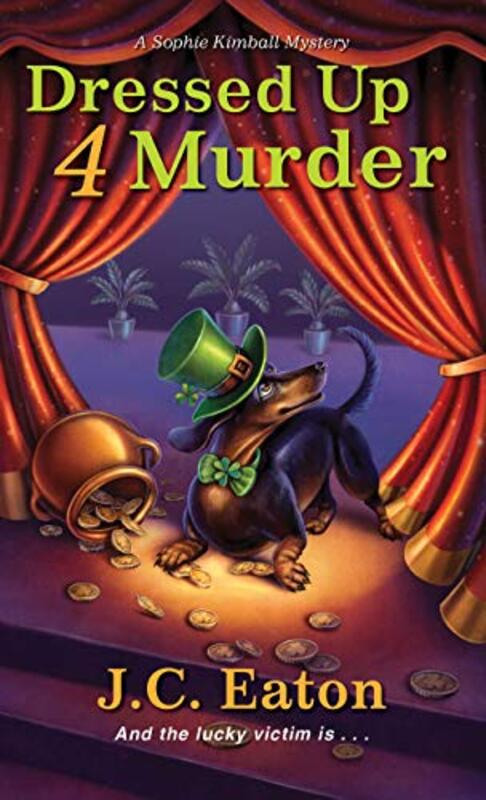 Book cover for "Dressed Up 4 Murder" by JC Eaton
