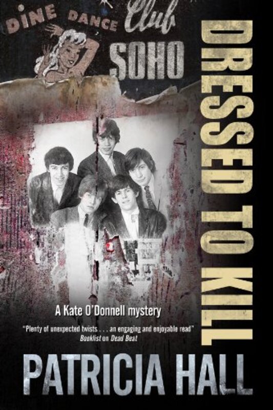 Book cover for "Dressed to Kill" by Patricia Hall