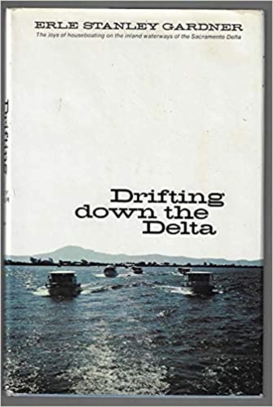 Book cover for "Drifting Down Delta" by Erle Stanley Gardner