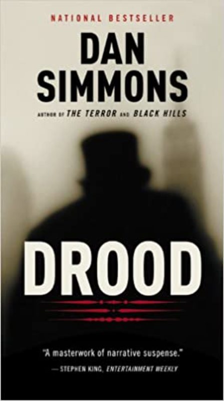 Book cover for "Drood" by Dan Simmons