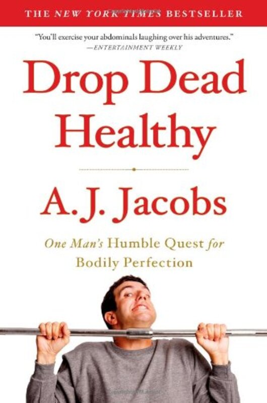 Book cover for "Drop Dead Healthy"