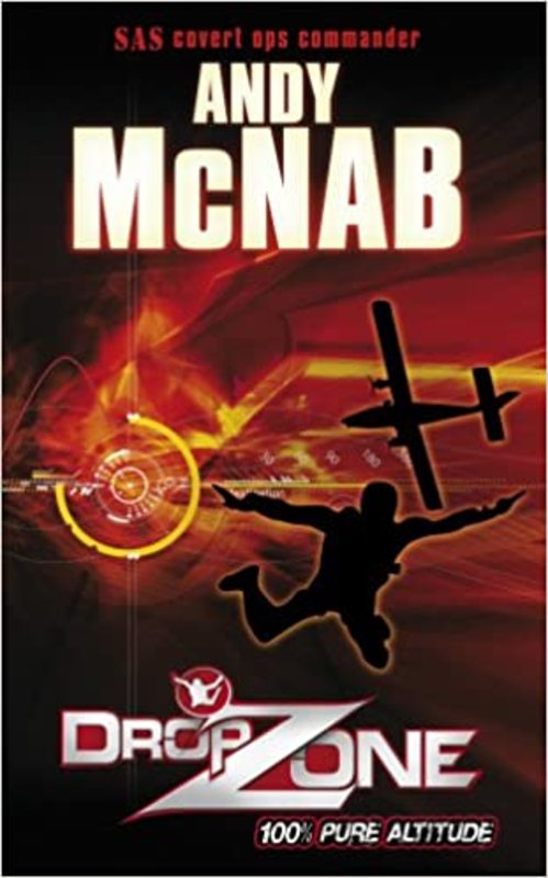 Book cover for "DropZone" by Andy McNab