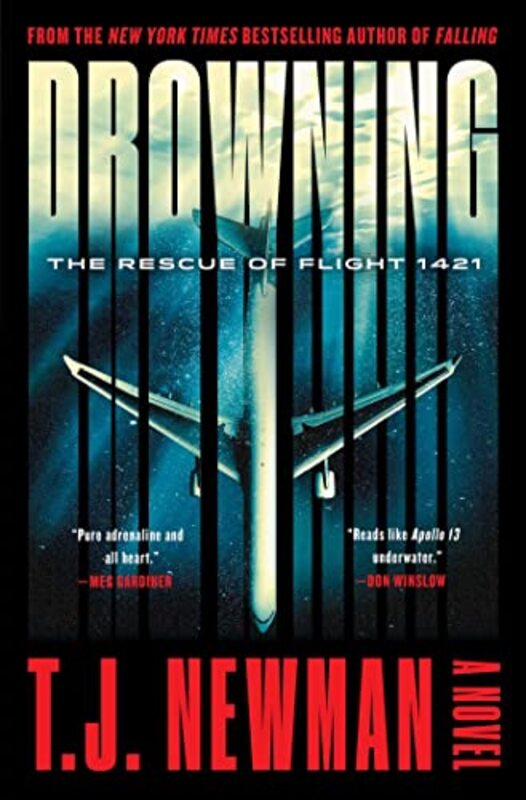 Book cover for "Drowning" by T. J. Newman