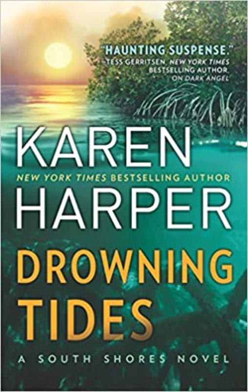 Book cover for "Drowning Tides" by Karen Harper