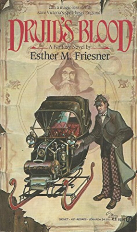 Book cover for "Druid's Blood" by Esther M Friesner
