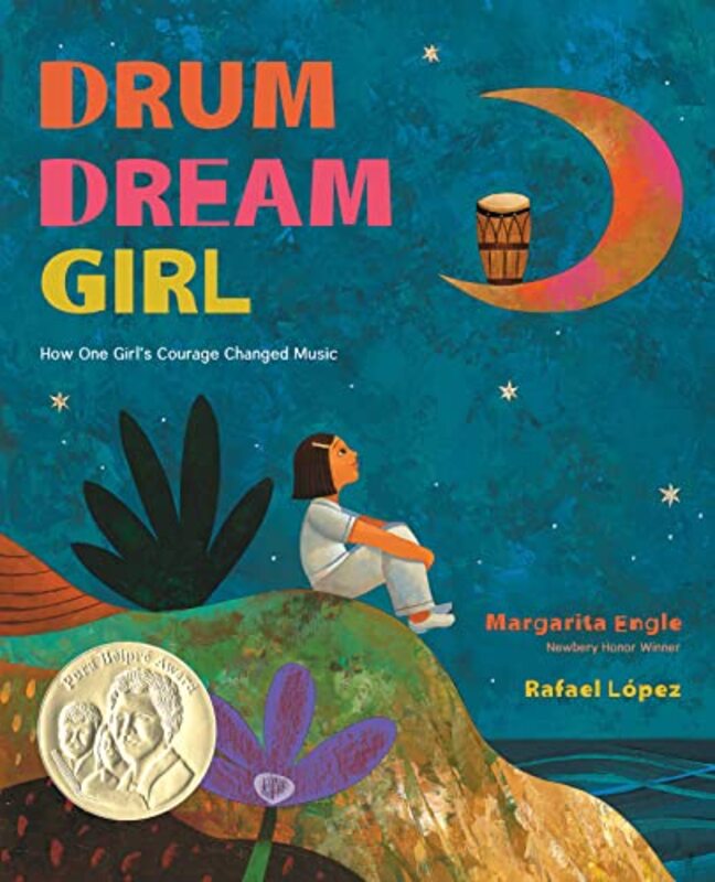 Book cover for "Drum Dream Girl" by Margarita Engle