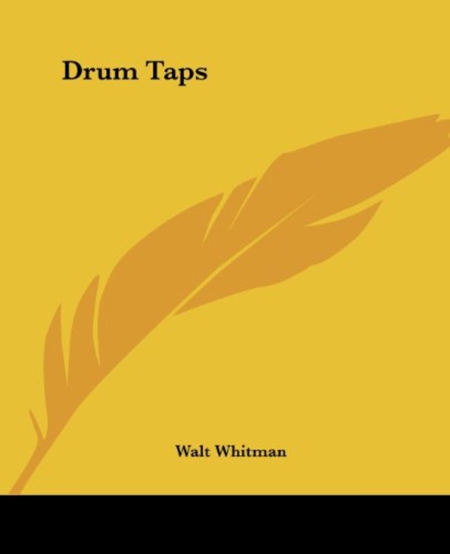 Book cover for "Drum Taps" by Walt Whitman