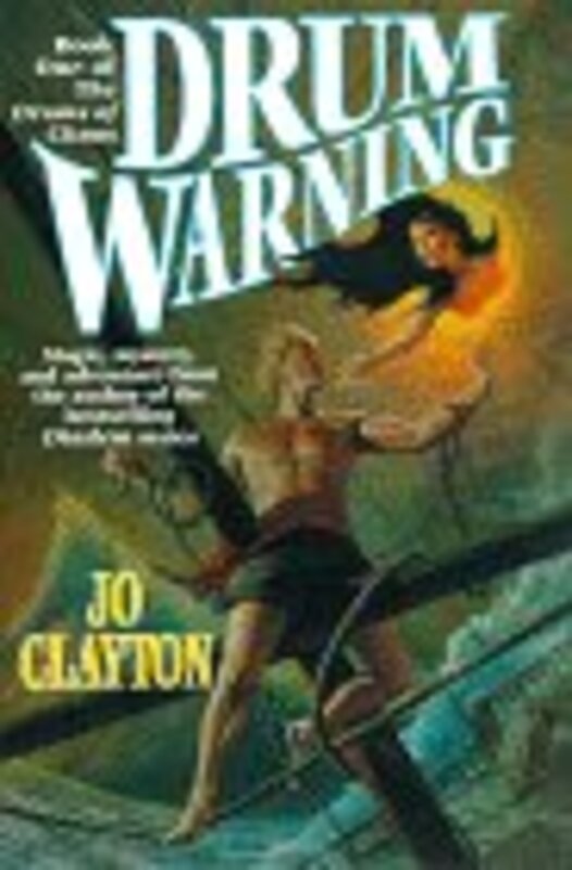 Book cover for "Drum Warning" by Jo Clayton