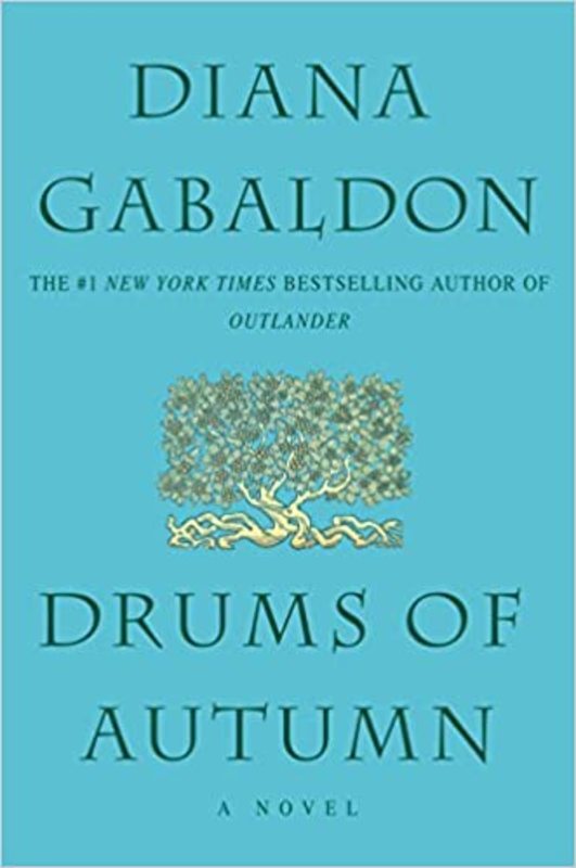 Book cover for "Drums of Autumn"