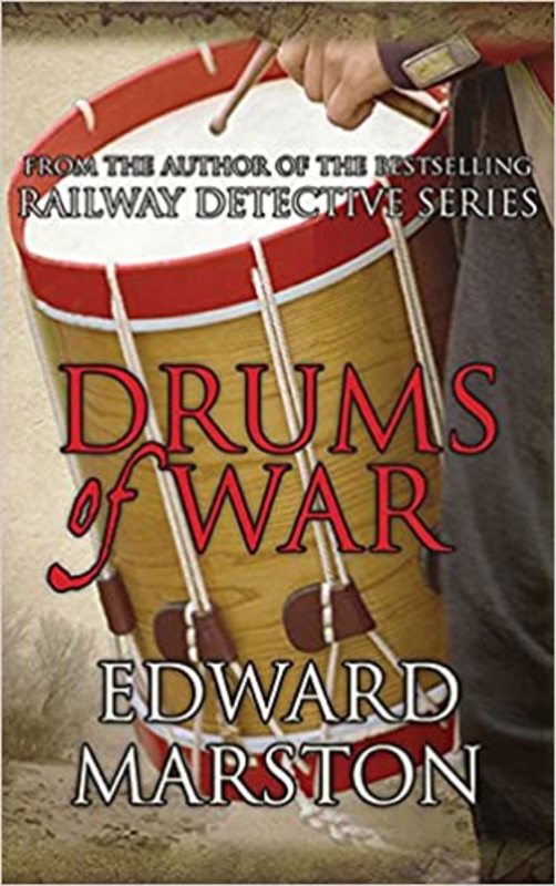 Book cover for "Drums of War" by Conrad Allen