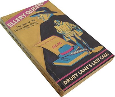 Book cover for "Drury Lane's Last Case" by Ellery Queen