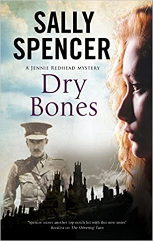 Book cover for "Dry Bones" by Sally Spencer