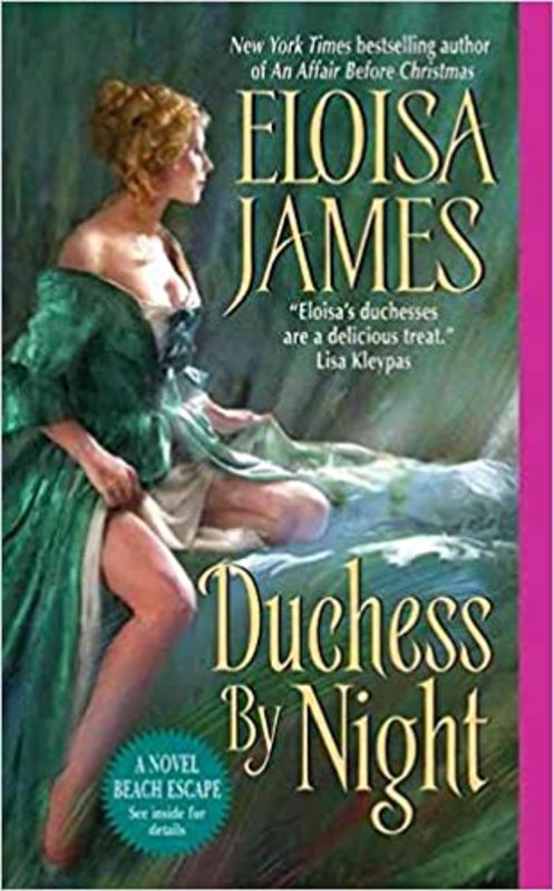 Book cover for "Duchess By Night" by Eloisa James