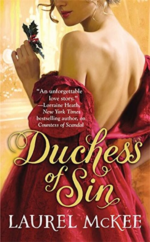 Book cover for "Duchess of Sin" by Amanda McCabe