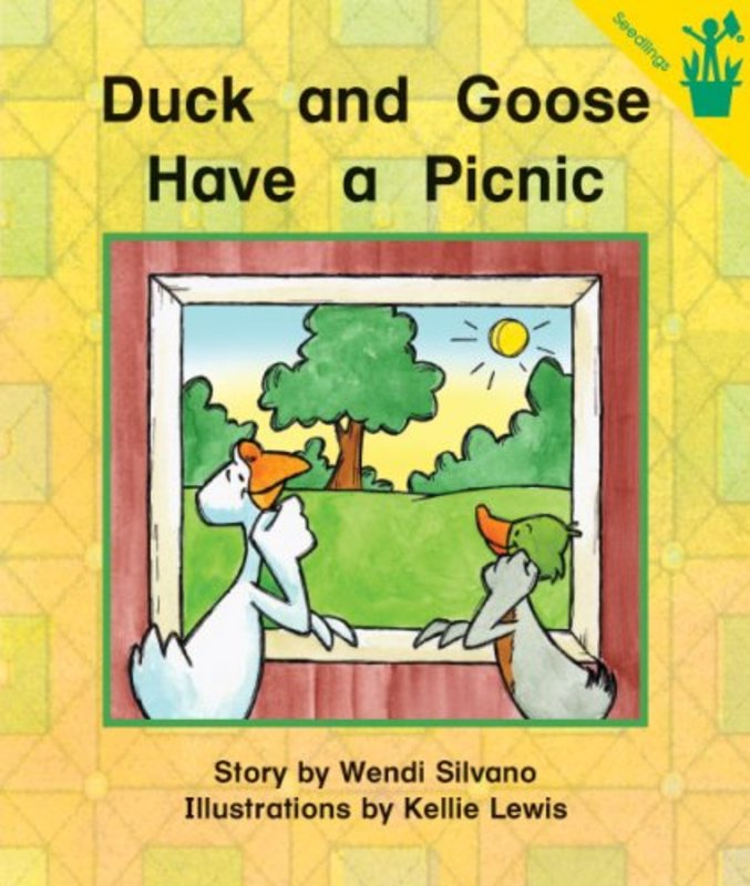 Book cover for "Duck and Goose Have a Picnic" by Wendi Silvano