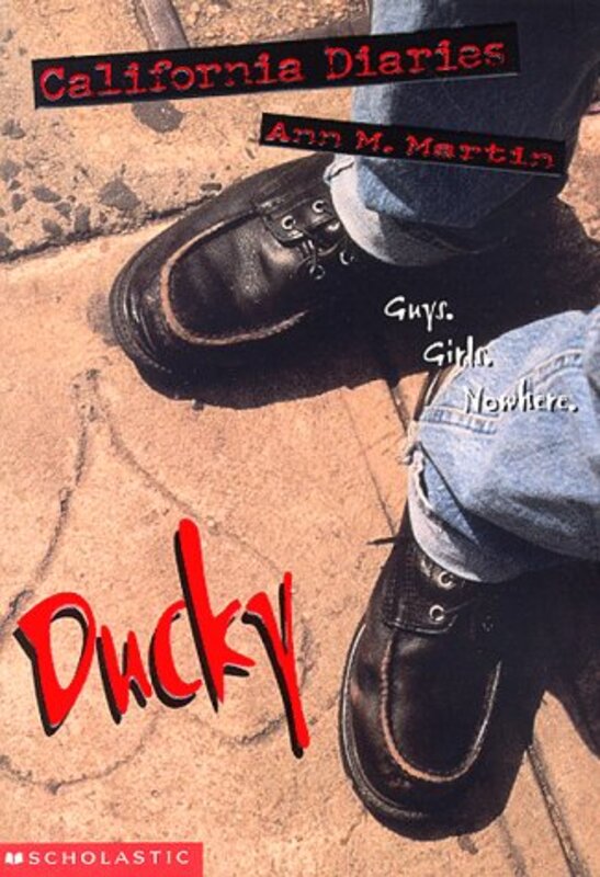 Book cover for "Ducky" by Ann M Martin