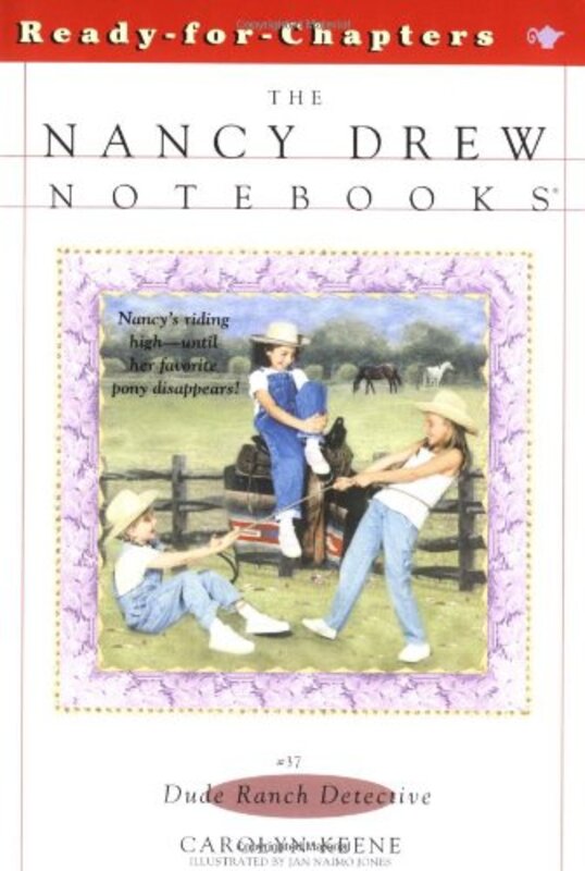 Book cover for "Dude Ranch Detective" by Mildred A Wirt