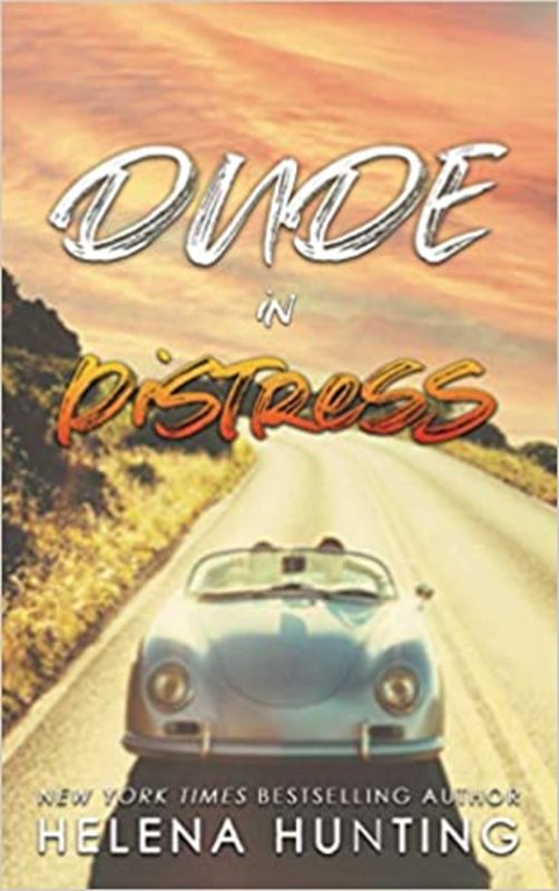 Book cover for "Dude in Distress" by Helena Hunting