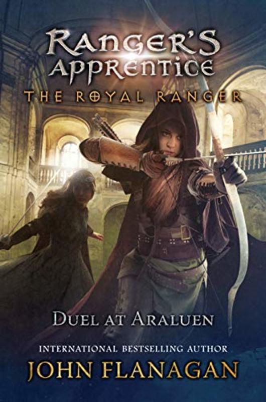 Book cover for "Duel at Araluen" by John Flanagan