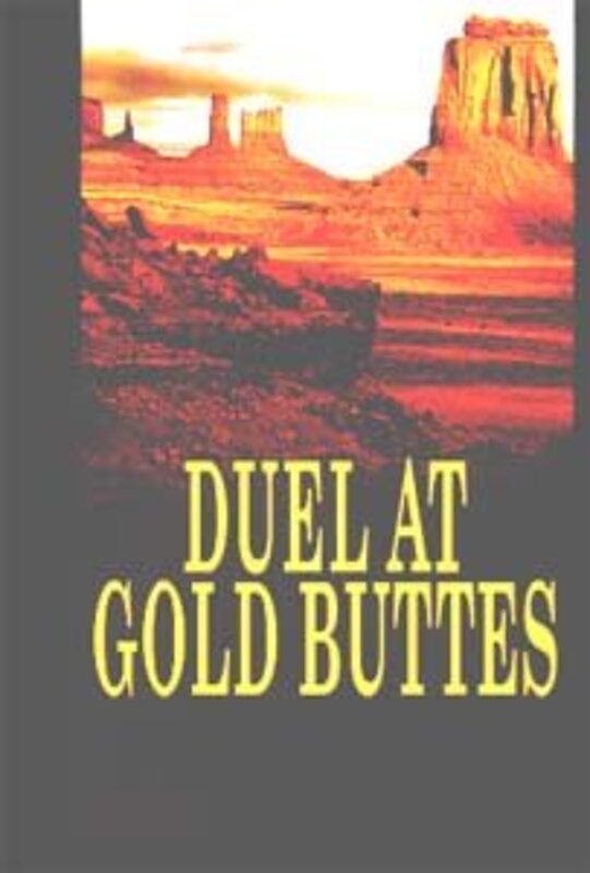 Book cover for "Duel at Gold Buttes" by Bill Pronzini