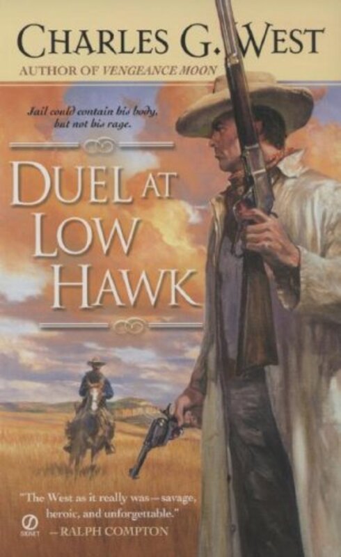 Book cover for "Duel at Low Hawk" by Charles G West