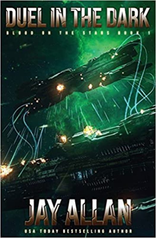 Book cover for "Duel in the Dark" by Jay Allan