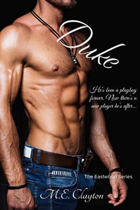 Book cover for "Duke" by ME Clayton