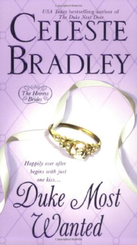 Book cover for "Duke Most Wanted" by Celeste Bradley