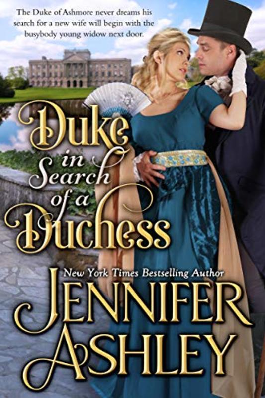 Book cover for "Duke in Search of a Duchess" by Jennifer Ashley
