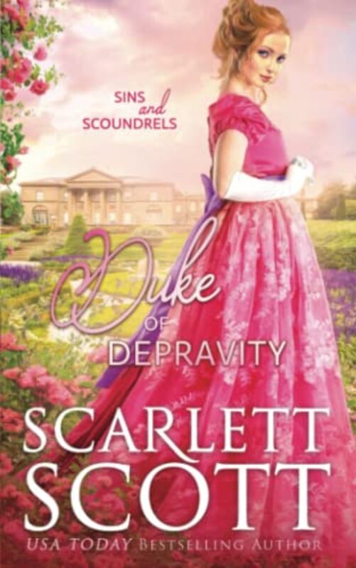 Book cover for "Duke of Depravity" by Scarlett Scott