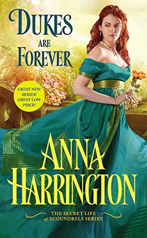 Book cover for "Dukes Are Forever" by Anna Harrington