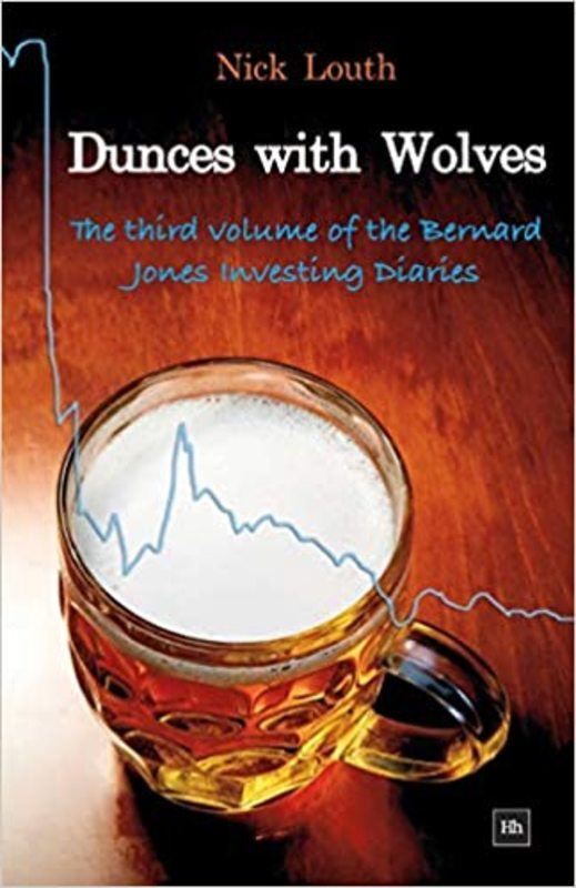 Book cover for "Dunces with Wolves" by Nick Louth